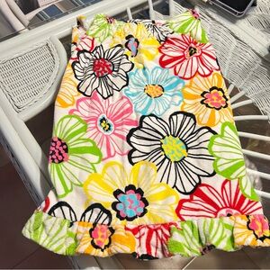 Floral Multicolor Women's wrap around swim cover